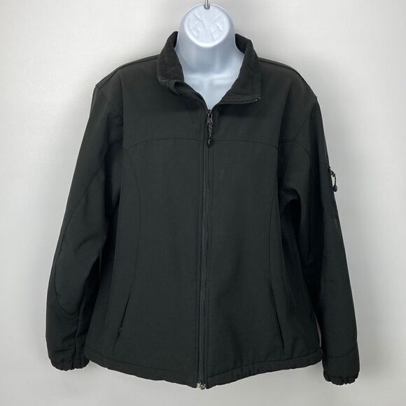 Black Diamond Zip Up Fleece lined Jacket Women’s Size XL - Picture 1 of 8